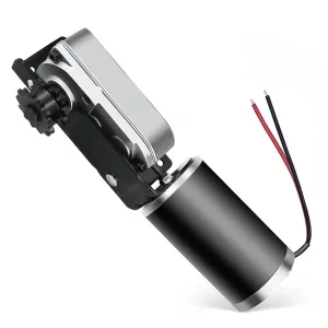 225008 RV Slide Out Motor & Trailer Gearbox Compatible with Bal Accu-Slide Cable Slide-Out System, Replace# R25076 R25076-1 Gear Housing and R25075 High Output Motor for 12V Travel Camper