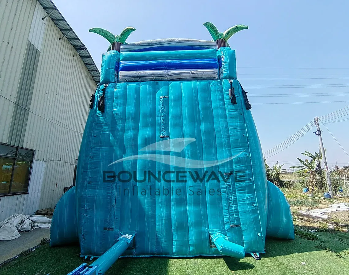 22ft Bahama Blast Dual Lane Inflatable Water Slide With Slip & Slide