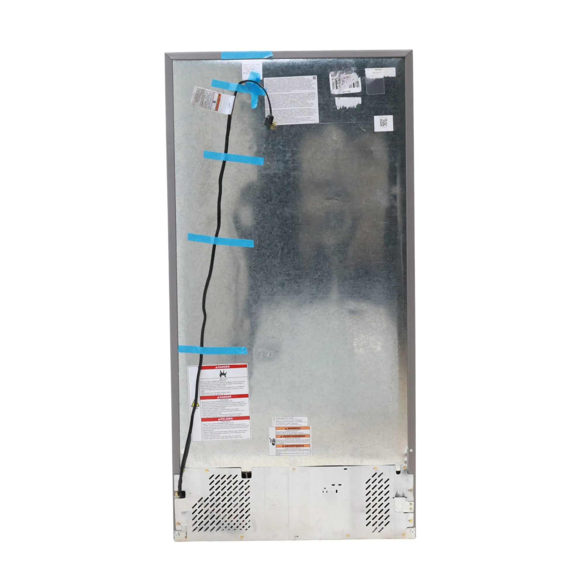 33" Wide Fingerprint-Resistant Stainless Steel Whirlpool 20.5 cu. ft. Top Freezer Refrigerator with Flexi-Slide Bin - Scratch & Dent - Minor