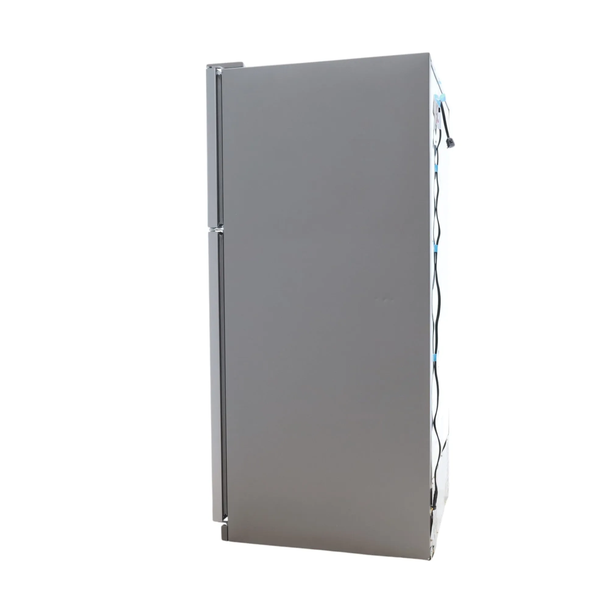 33" Wide Fingerprint-Resistant Stainless Steel Whirlpool 20.5 cu. ft. Top Freezer Refrigerator with Flexi-Slide Bin - Scratch & Dent - Minor