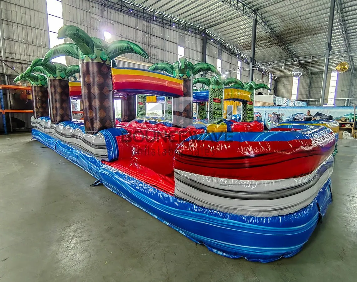 35ft Baja Dual Lane Inflatable Slip N' Slide