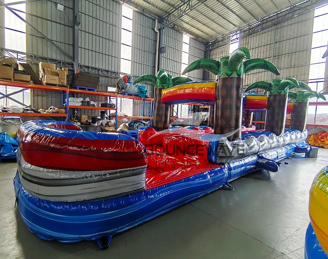 35ft Baja Dual Lane Inflatable Slip N' Slide