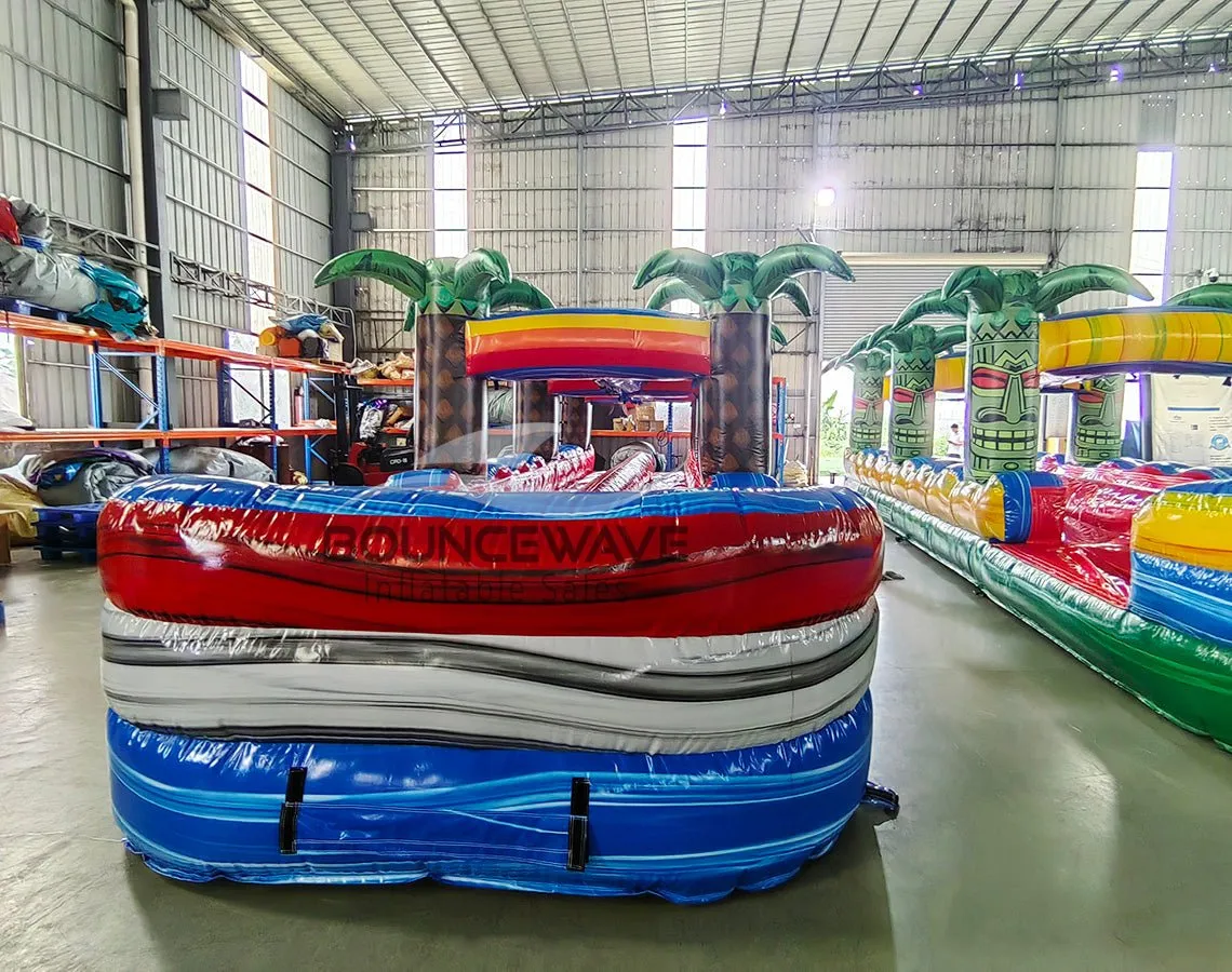 35ft Baja Dual Lane Inflatable Slip N' Slide