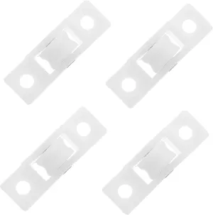 4 Pack Sliding Door Pulley Wheel Set Freezer Door Rollers Silent Easy Slide for Freezer
