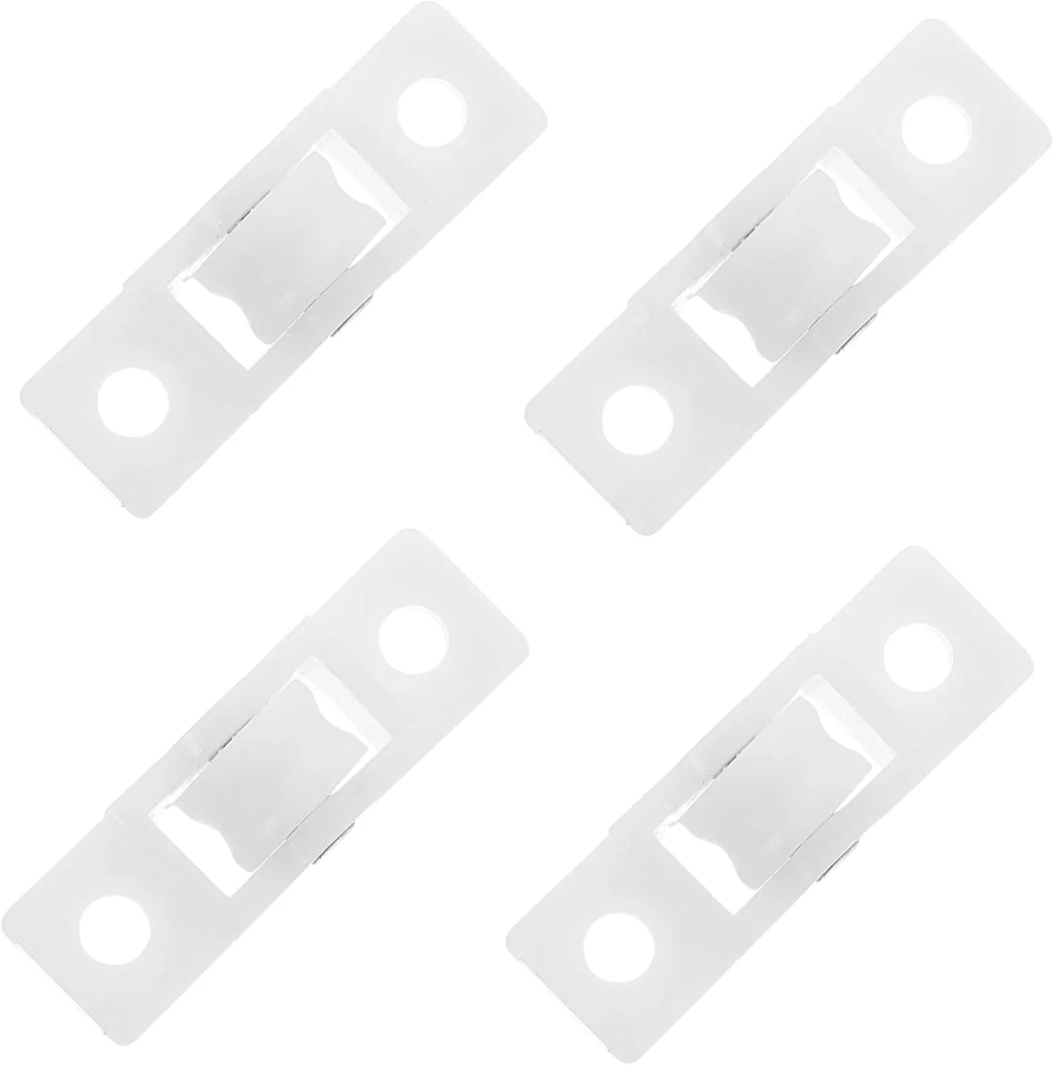 4 Pack Sliding Door Pulley Wheel Set Freezer Door Rollers Silent Easy Slide for Freezer
