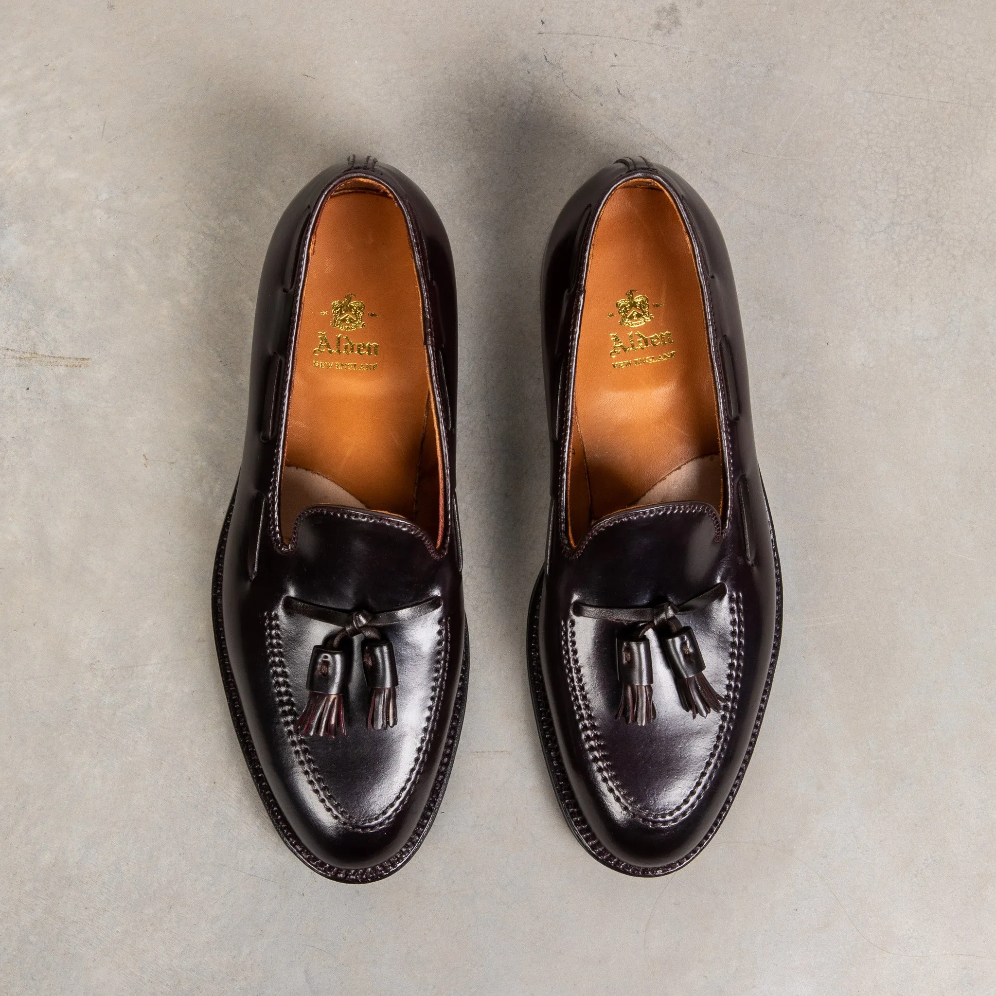 Alden #8 cordovan tassel loafer