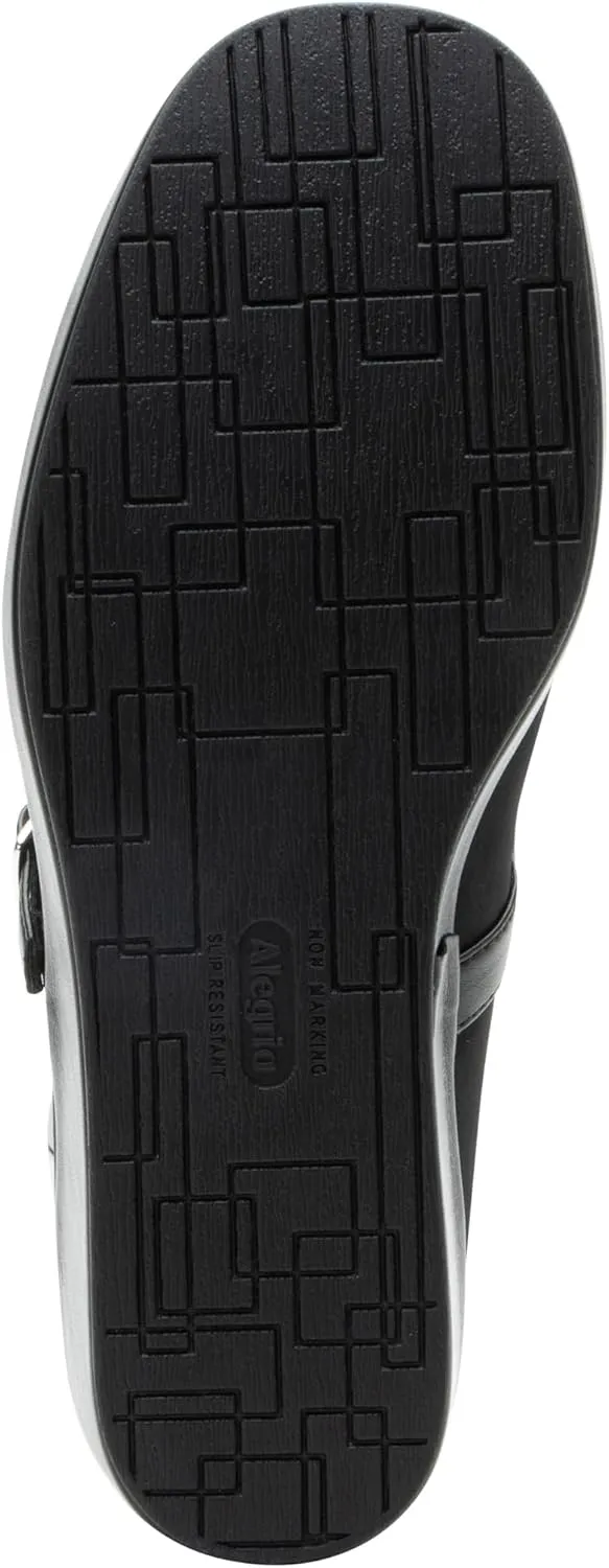 Alegria Women's Haylo Mary Jane Slip Resistant Comfort Wedge