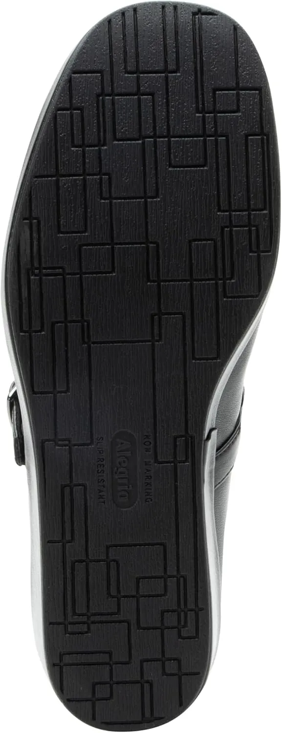 Alegria Women's Haylo Mary Jane Slip Resistant Comfort Wedge