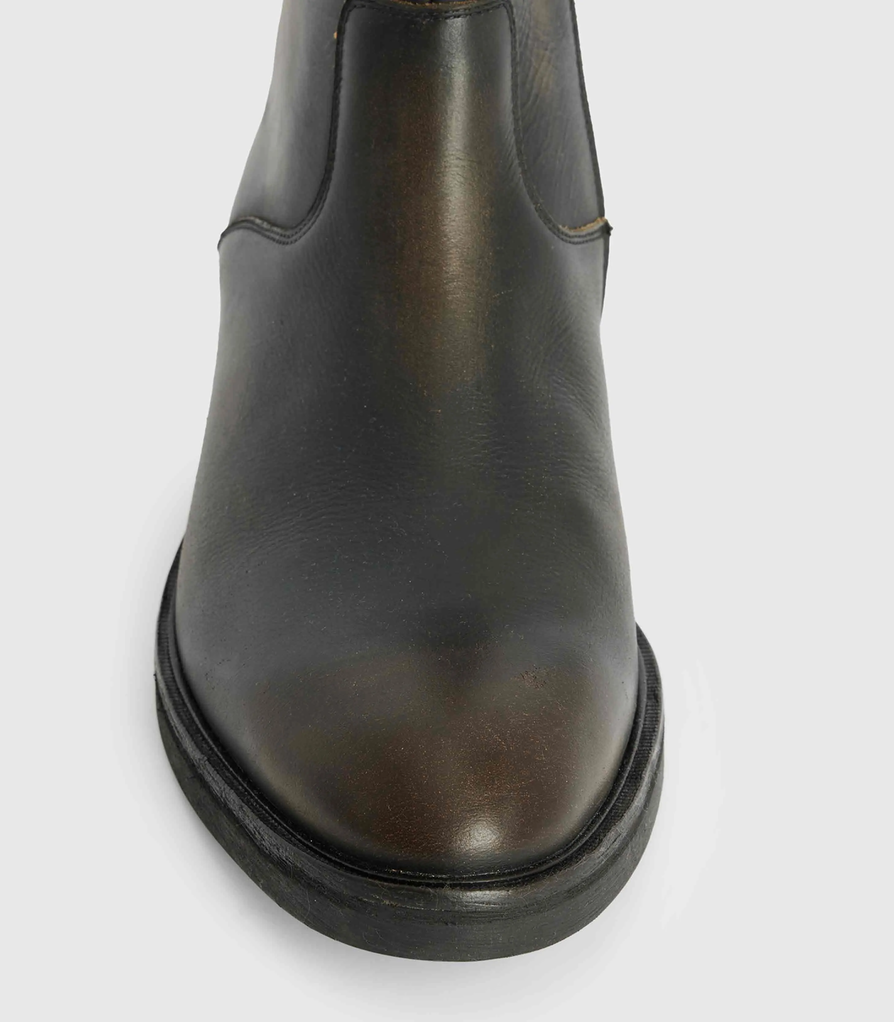 Allsaints- Lang Leather Zip Up Boots