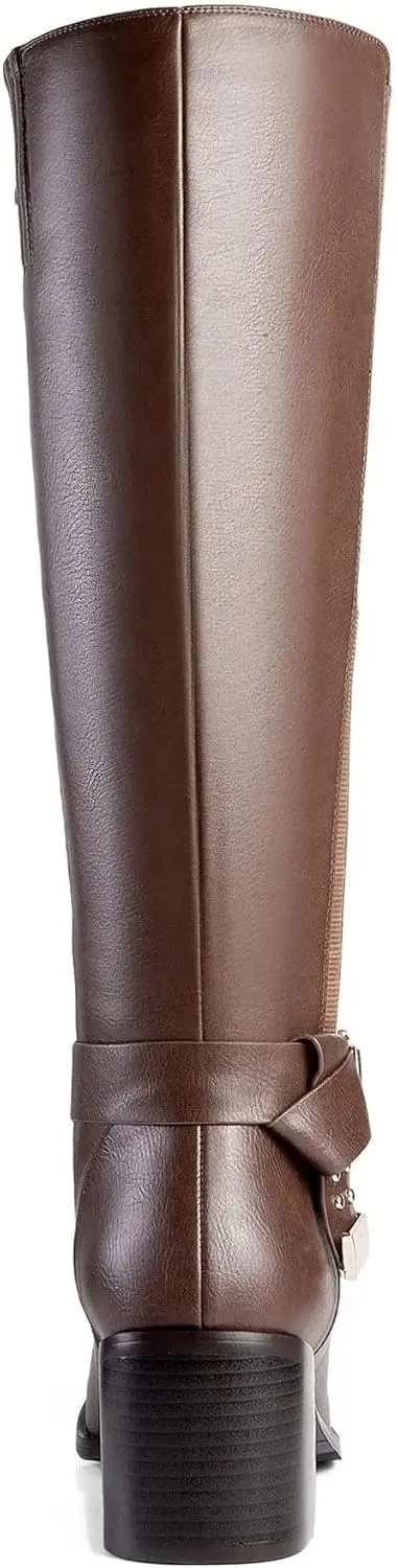 ANN CREEK Women's 'Morelos' Fashion Design Triple Buckle Straps Riding Boot