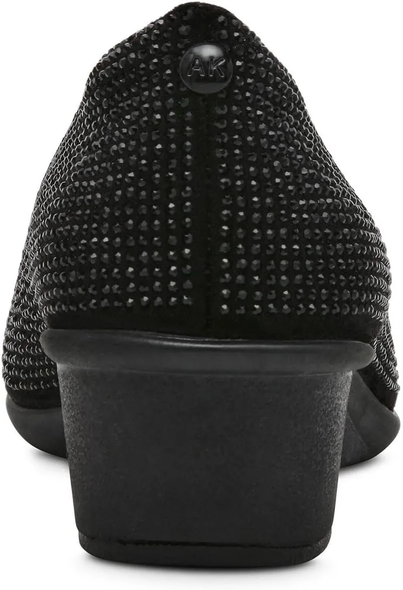 Anne Klein Womens Embellished Wedge Heels