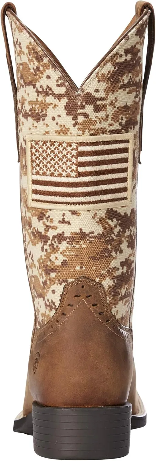ARIAT Round Up Patriot Womens Boot