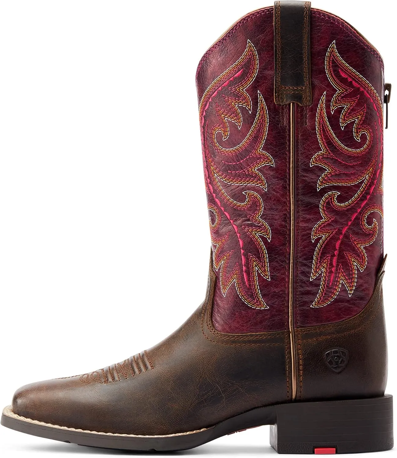 Ariat Women's Round Up Back Zip Western Boot