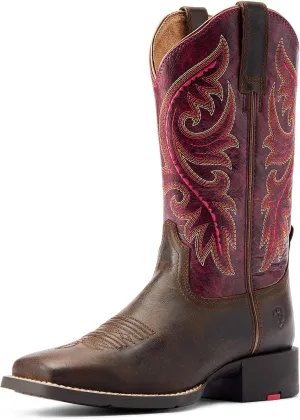 Ariat Women's Round Up Back Zip Western Boot