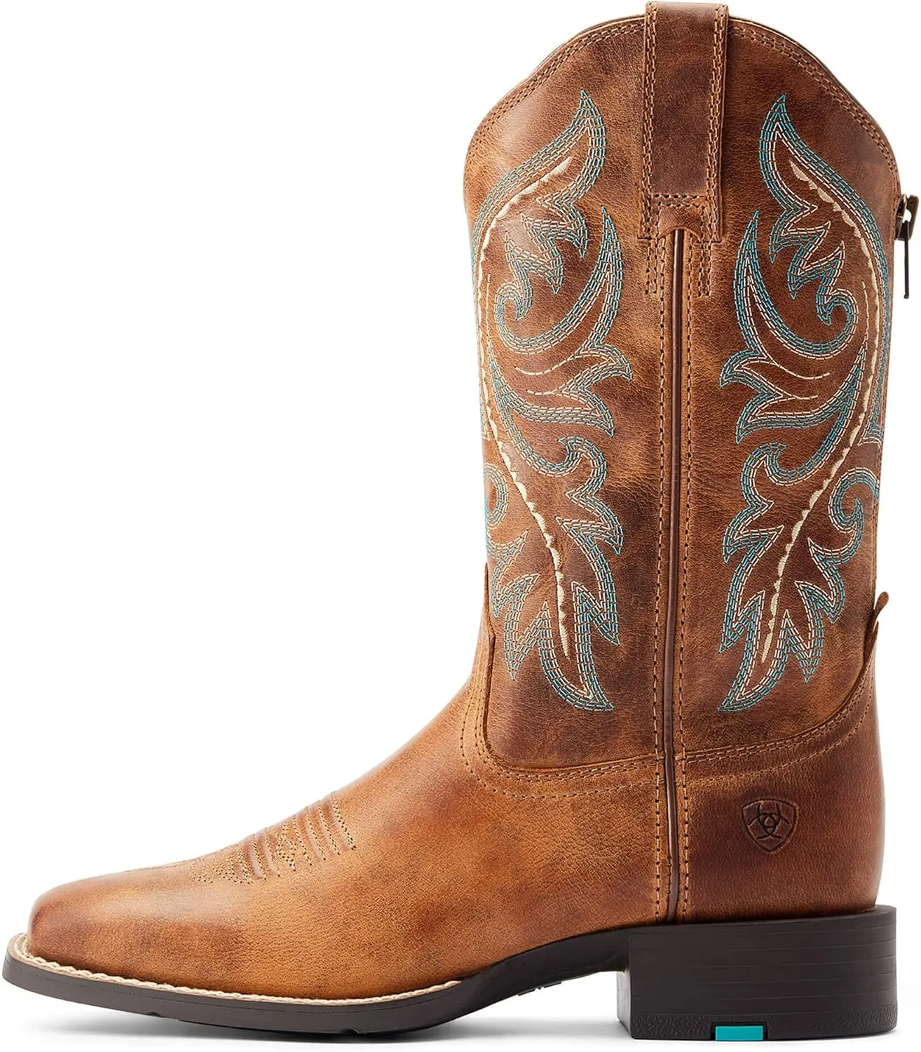 Ariat Women's Round Up Back Zip Western Boot