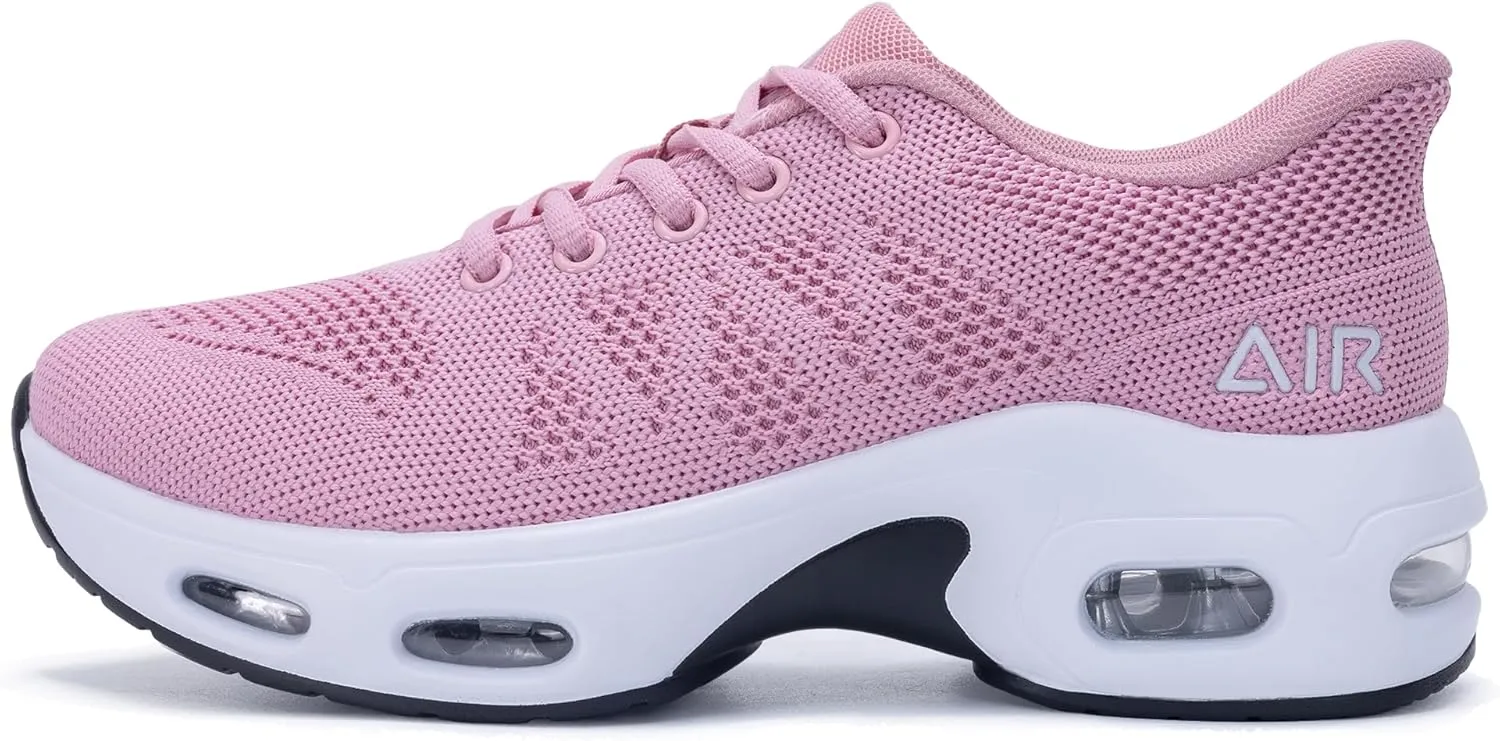 Autper Womens Running Shoes Air Slip on Tennis Athletic Walking Shoes Lightweight Comfortable Gym Workout Jogging Sport Sneakers US 6-11