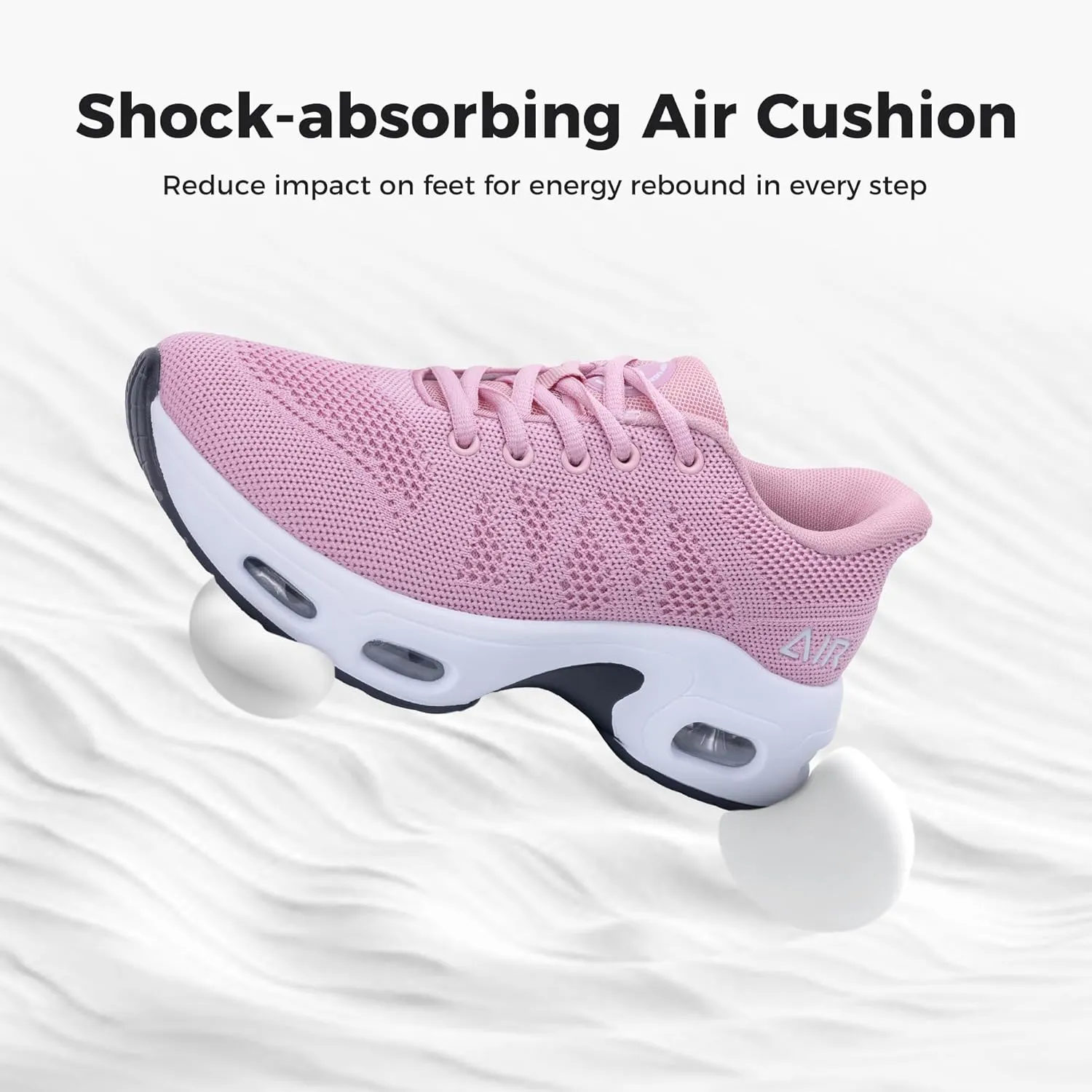 Autper Womens Running Shoes Air Slip on Tennis Athletic Walking Shoes Lightweight Comfortable Gym Workout Jogging Sport Sneakers US 6-11