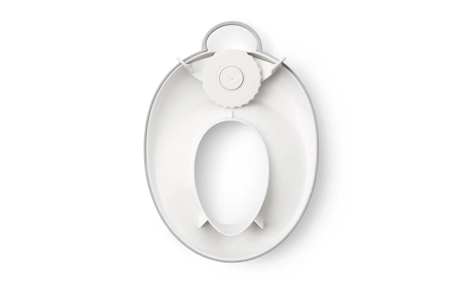 BABYBJORN Toilet Trainer, White/Gray, 1 Count (Pack of 1)