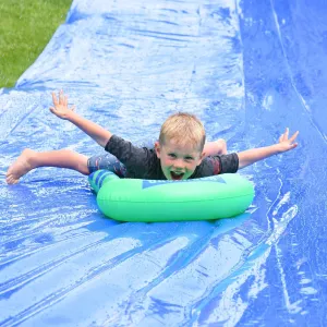 BACKYARD BLAST Giant Slip and Slide for Adults and Kids - Heavy Duty Large Slip n Slide Water Slide for Kids Backyard Outdoor Water Play Includes Inflatable Riders