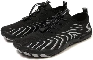 Barefoot Shoes Men Toe Shoes for Men Minimalist Shoes Mens Barefoot Shoes Mens Workout Shoes Men's Cross-Trainer Water Shoes Non-Slip Breathable Barefoot Beach Pool Aqua Swim Surf Hiking Walking Shoes