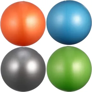 BESPORTBLE 2PCS Yoga Exercise Ball Non-Slip Inflatable Exercise Ball Anti-Burst Ball for Home Gym Balance Stability Pilates 15-35CM(Red Pink)