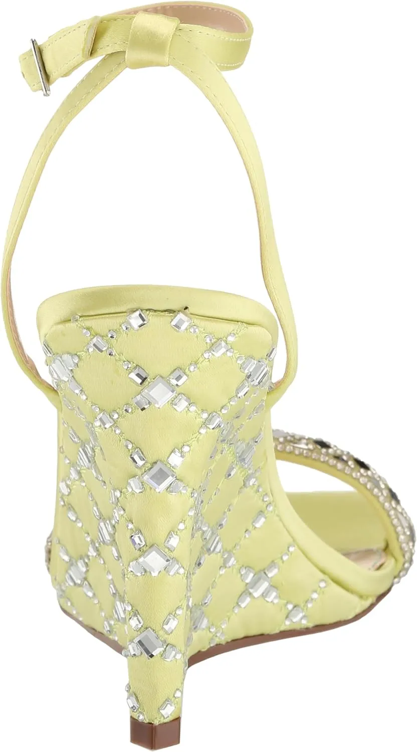 Betsey Johnson Women's Simon Wedge Sandal