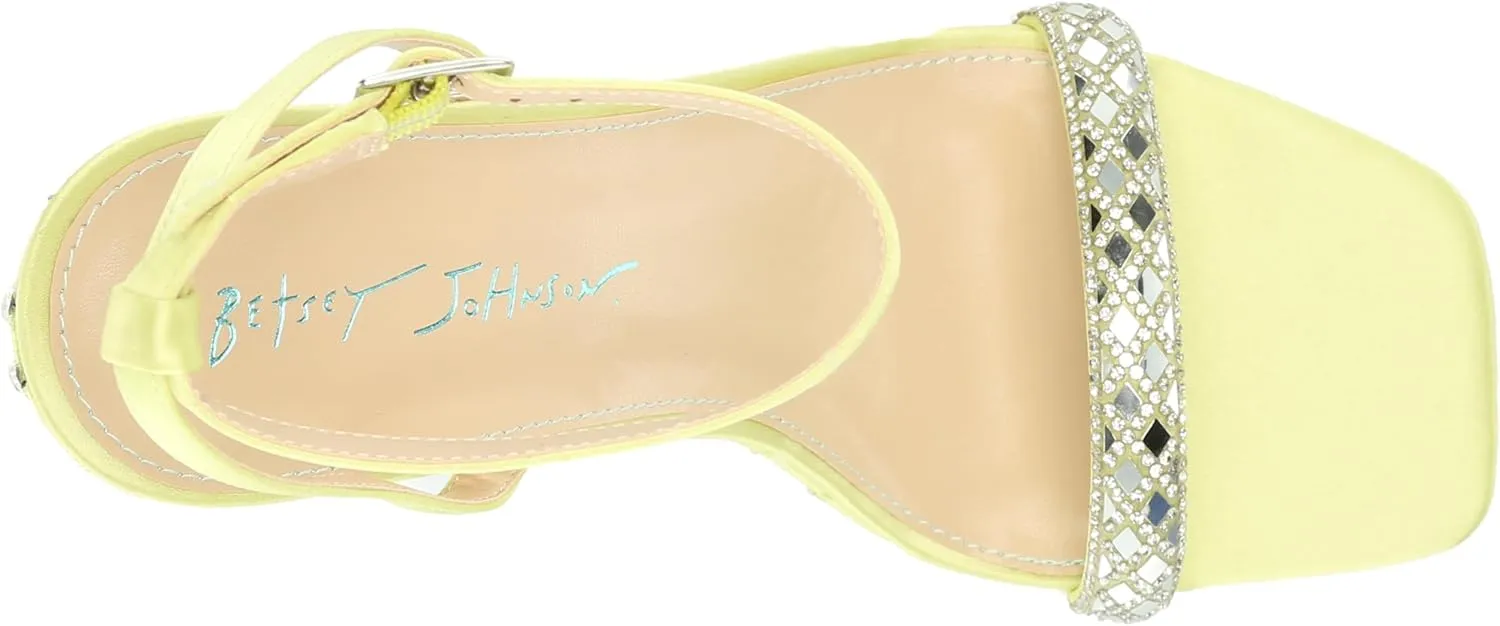 Betsey Johnson Women's Simon Wedge Sandal