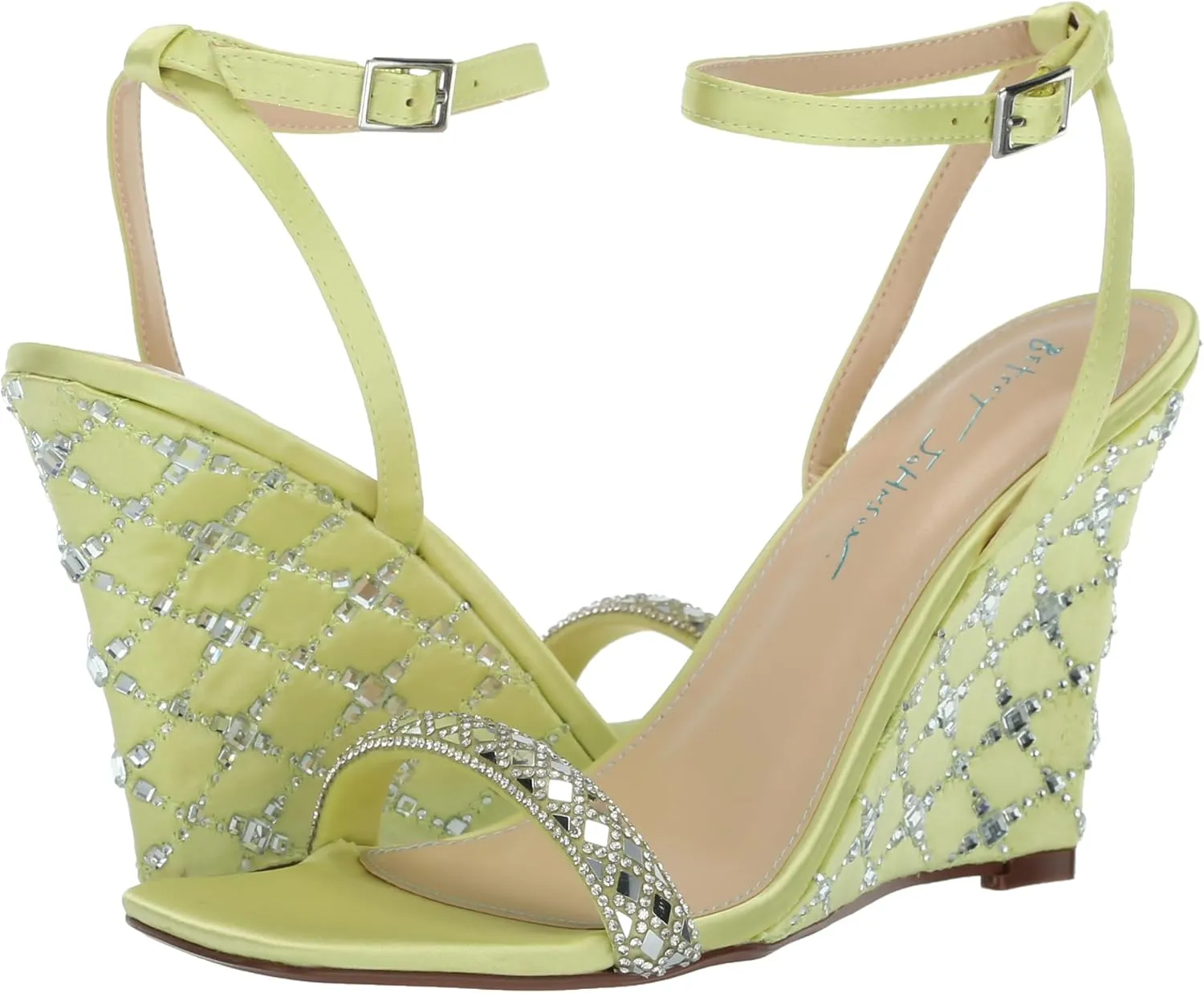 Betsey Johnson Women's Simon Wedge Sandal