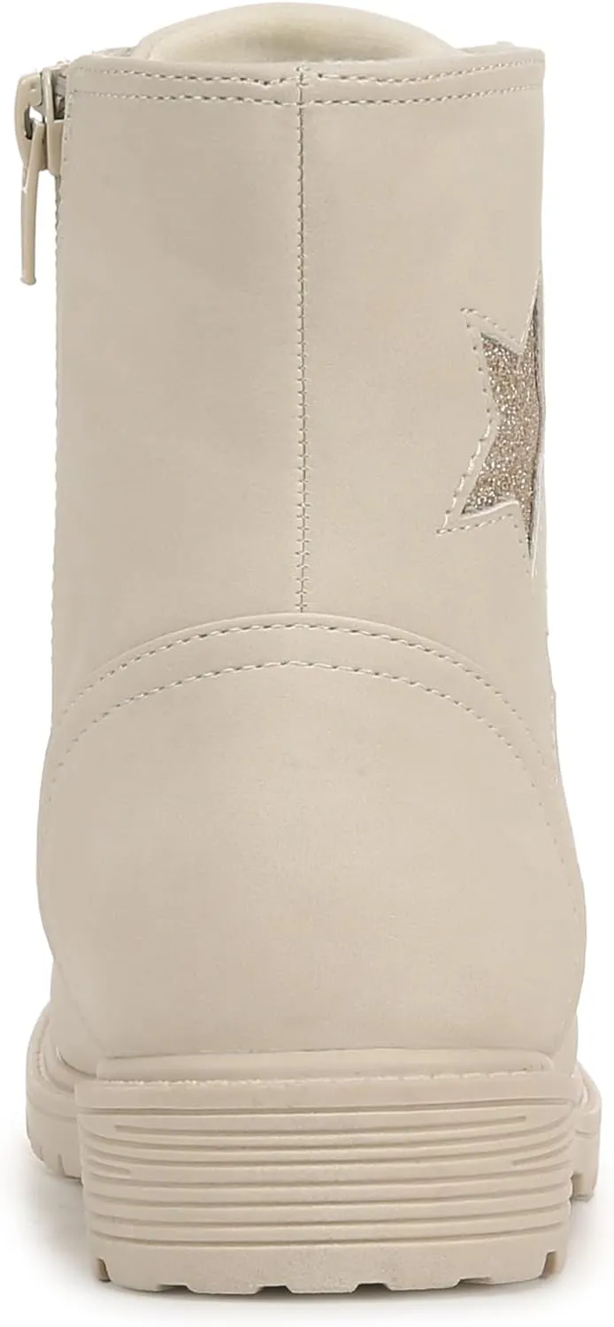 Blowfish Malibu Girl's Rena-ki Side Zip Combat Boot