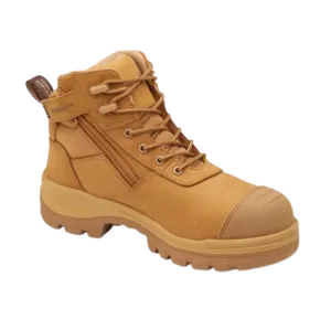 BLUNDSTONE 8550 Unisex RotoFlex Zip Safety Boot - Wheat