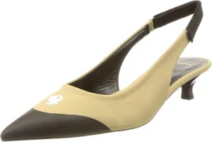 BOSS Women's Janet 35ny Slingback, Medium Beige 260, Medium
