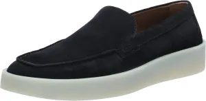 BOSS Women's Suede Loafer with Rubber Sole