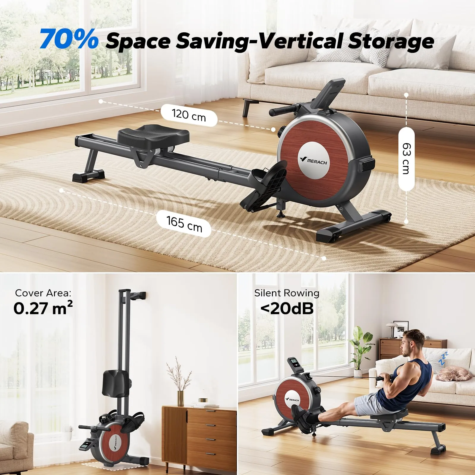 BRAINGAIN Adjustable Dumbbells Set 24kg / 40kg Pair