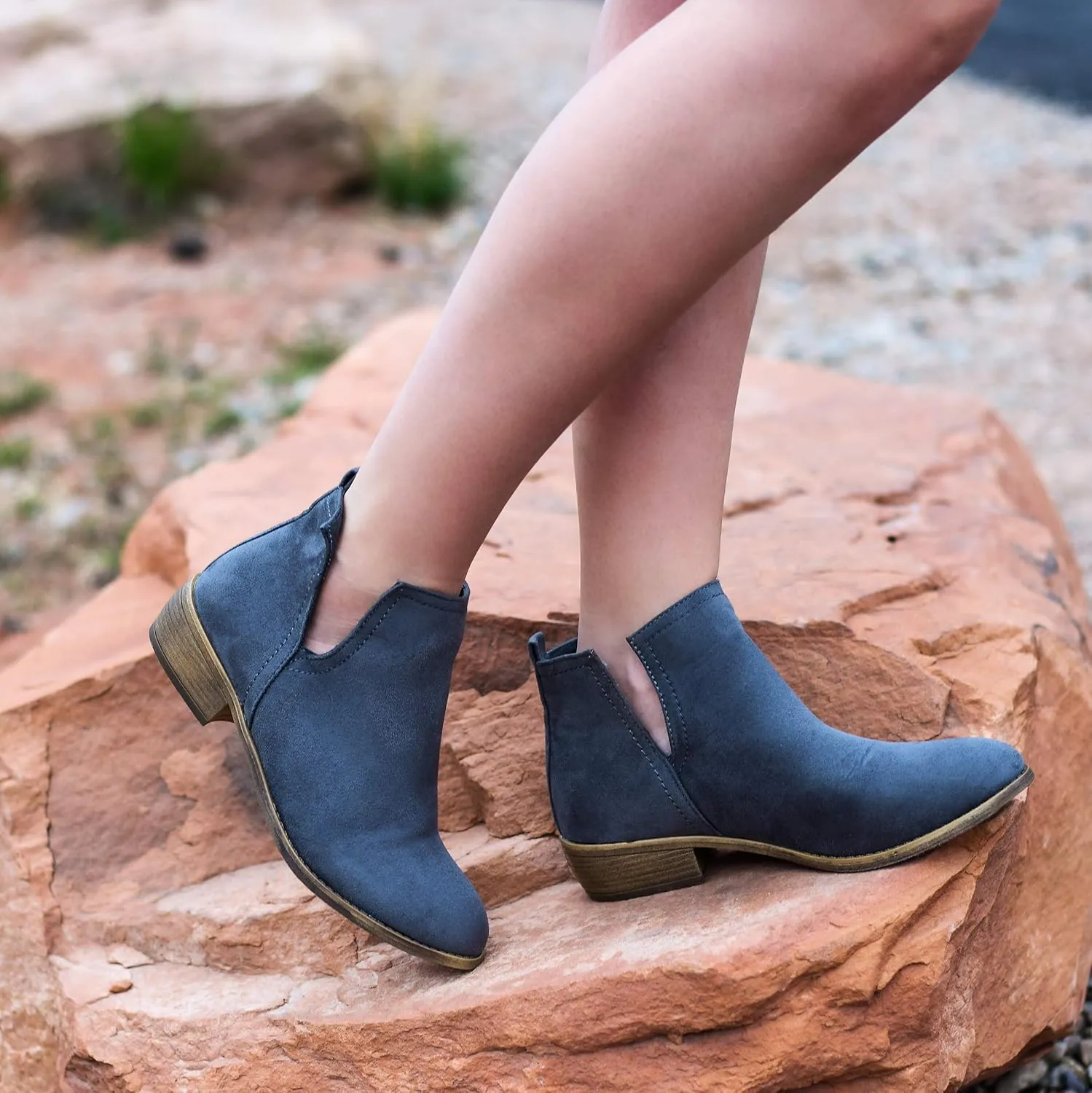 Brinley Co Women's Roxy Ankle Boot
