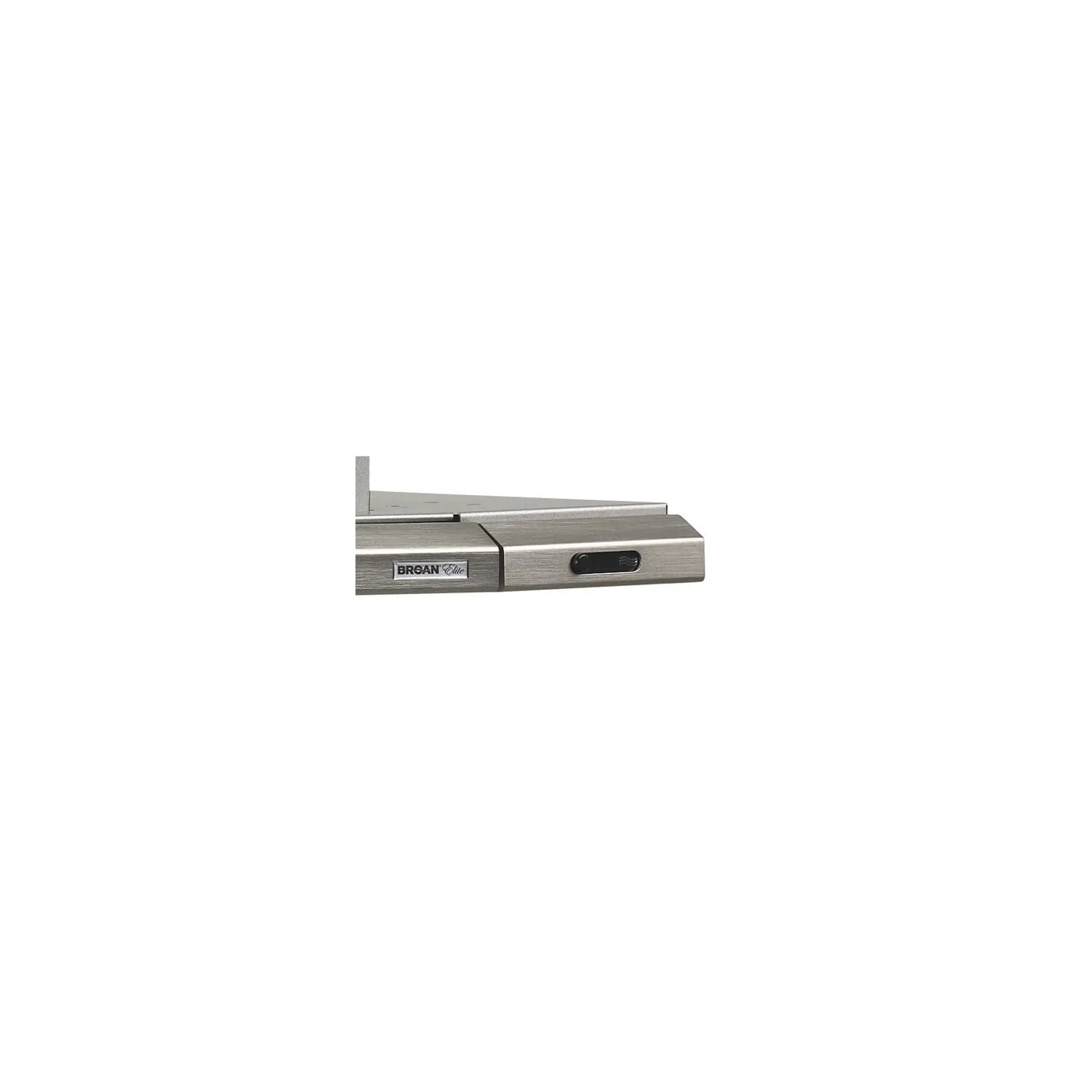 Broan 153604 Broan® Elite 36-Inch Under-Cabinet Slide-Out Range Hood W/ Light, Brushed Aluminum
