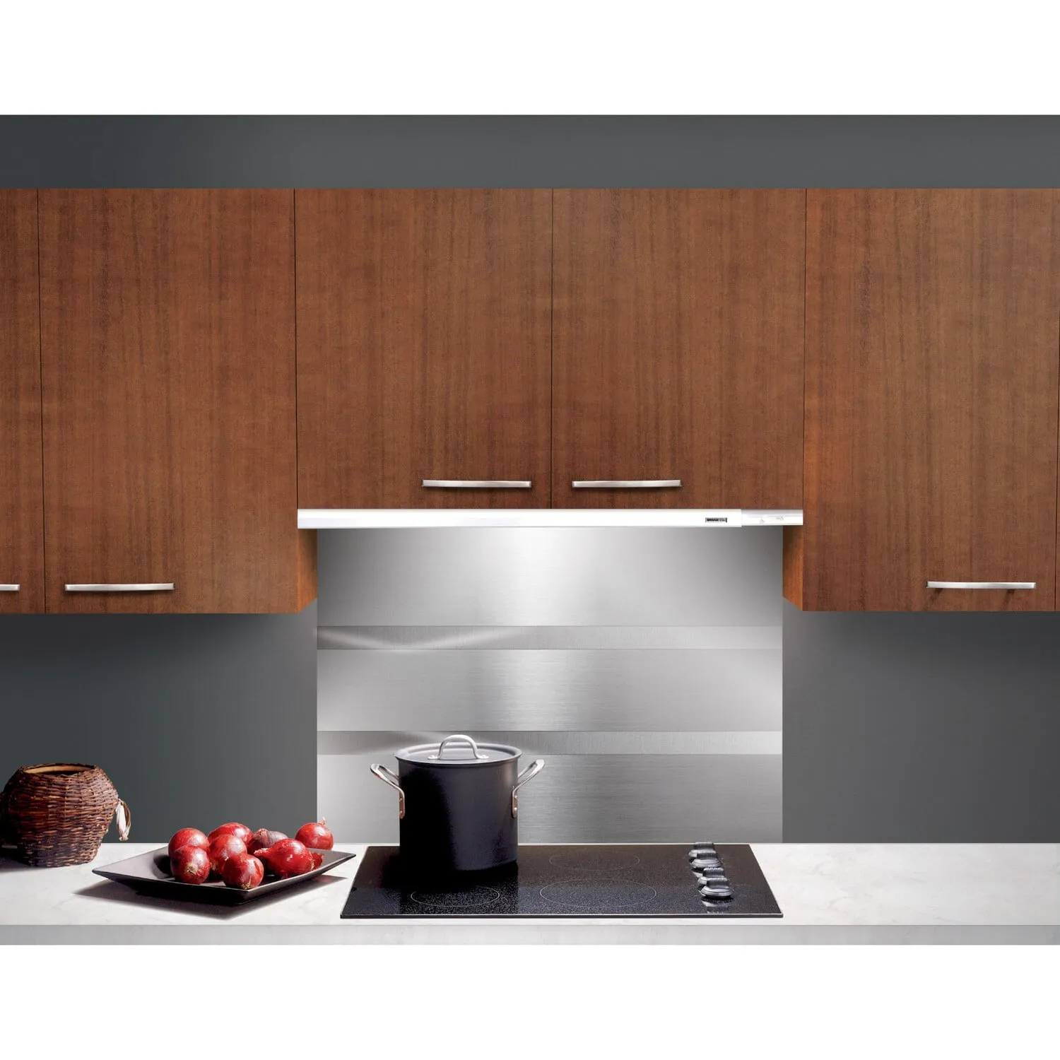 Broan 153604 Broan® Elite 36-Inch Under-Cabinet Slide-Out Range Hood W/ Light, Brushed Aluminum