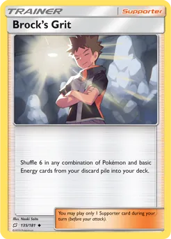 Brock's Gift 135/181 UNCOMMON