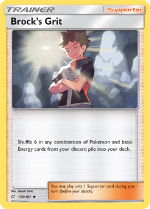 Brock's Gift 135/181 UNCOMMON