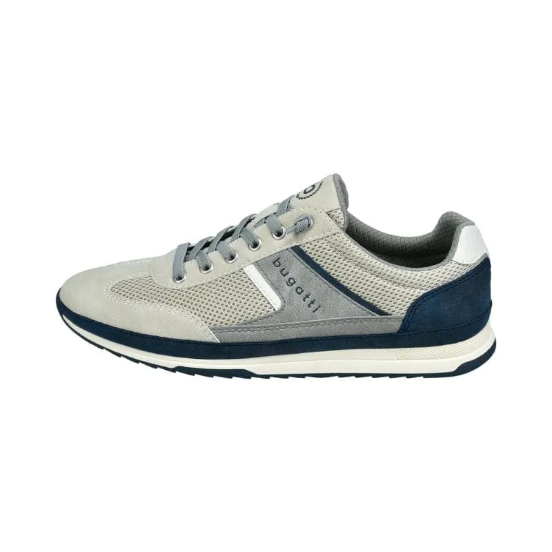 Bugatti Mens Grey Lace Up Trainer Riptide 321-A3A01-5569