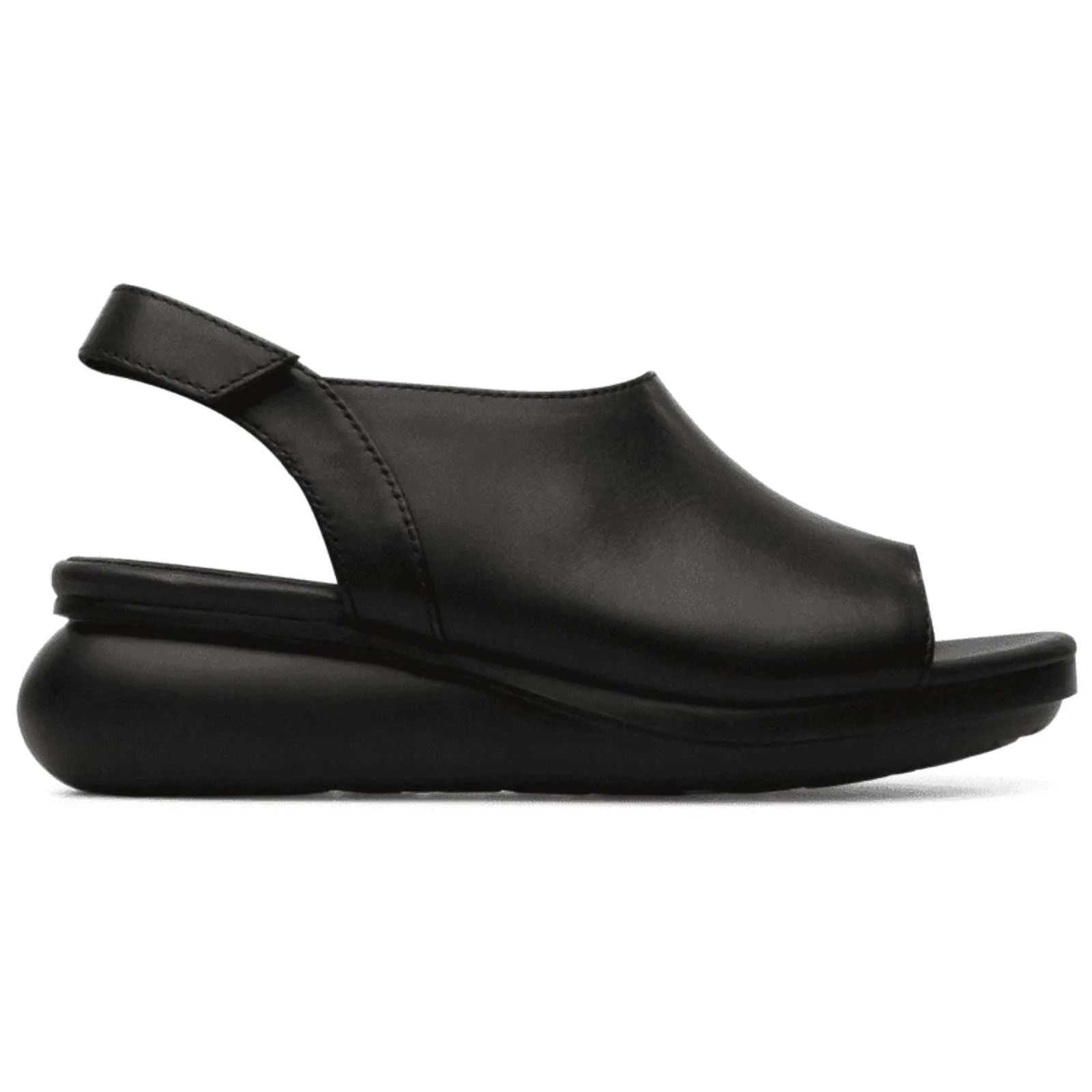Camper Balloon Smooth Leather Women's Peep Toe Sandals
