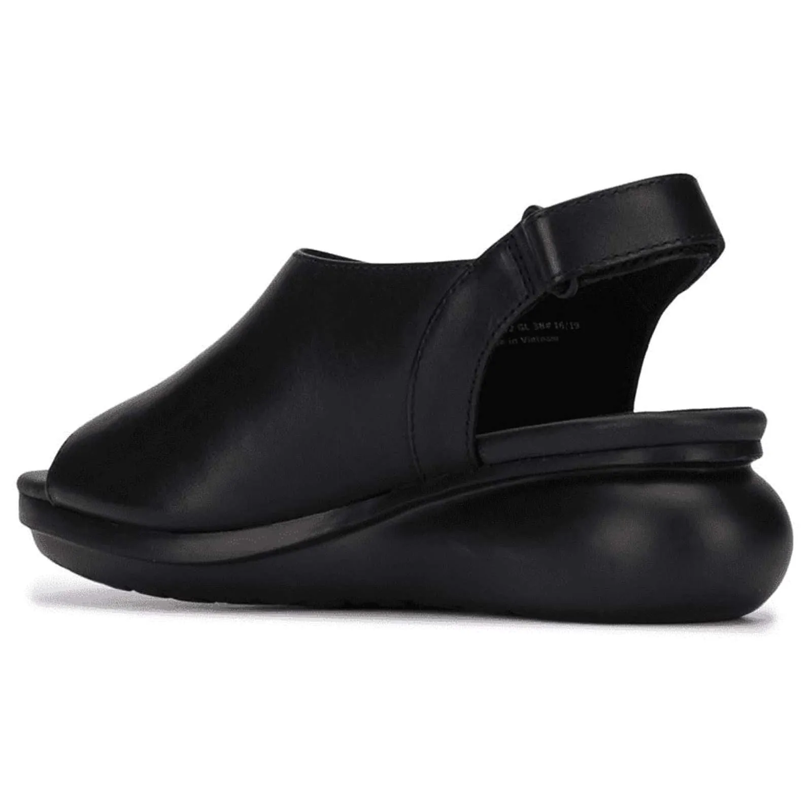 Camper Balloon Smooth Leather Women's Peep Toe Sandals