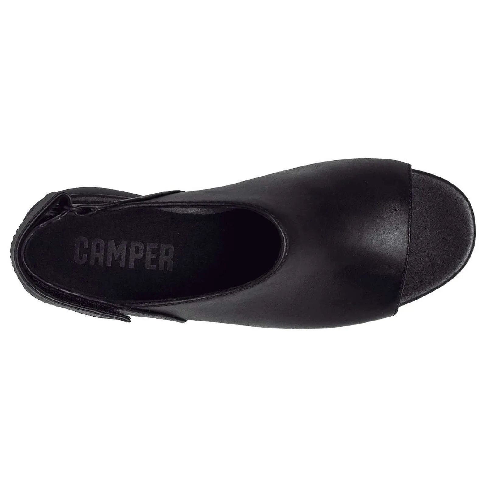 Camper Balloon Smooth Leather Women's Peep Toe Sandals