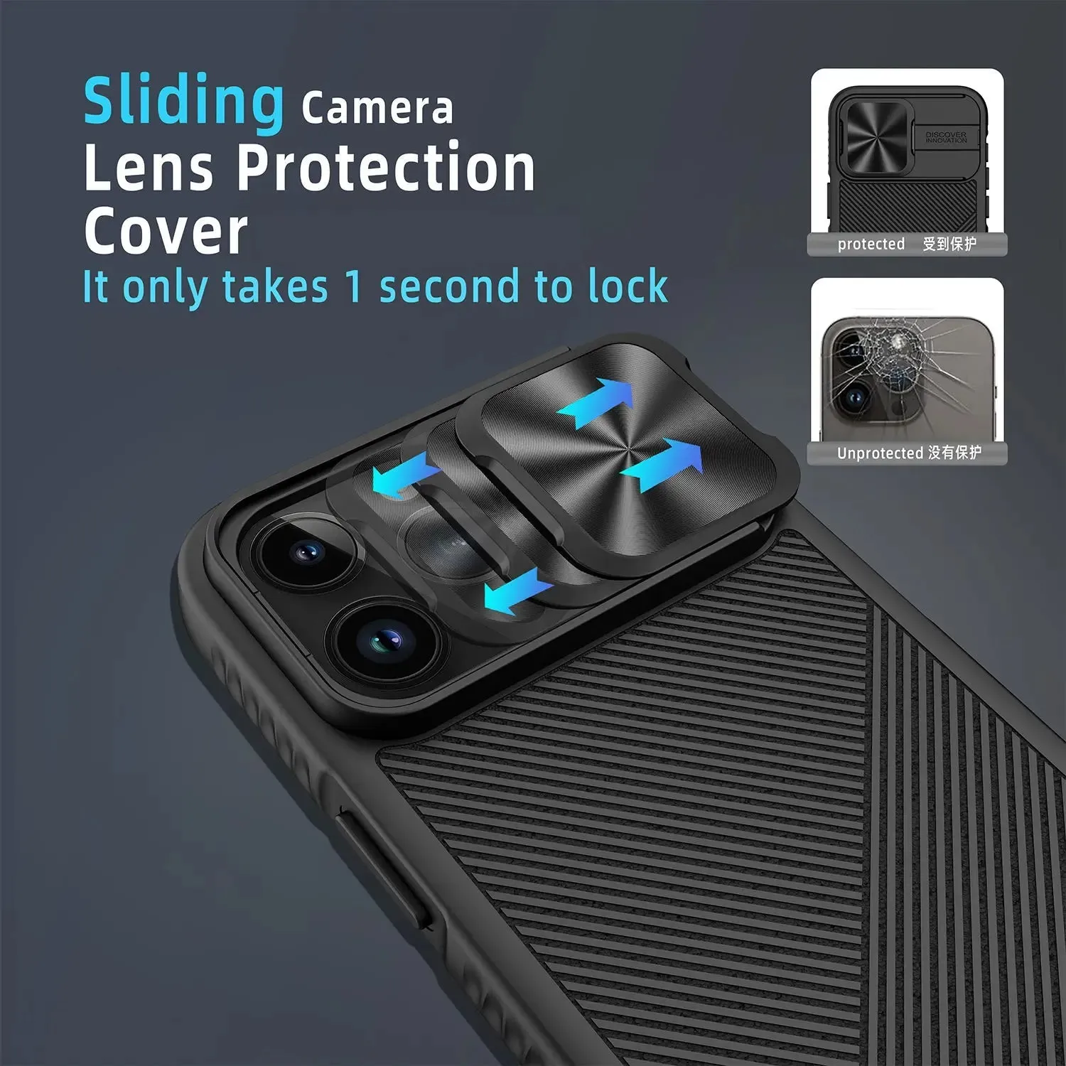 CamShield Pro: Hidden Kickstand MagSafe iPhone Case | Shockproof Corner Airbags
