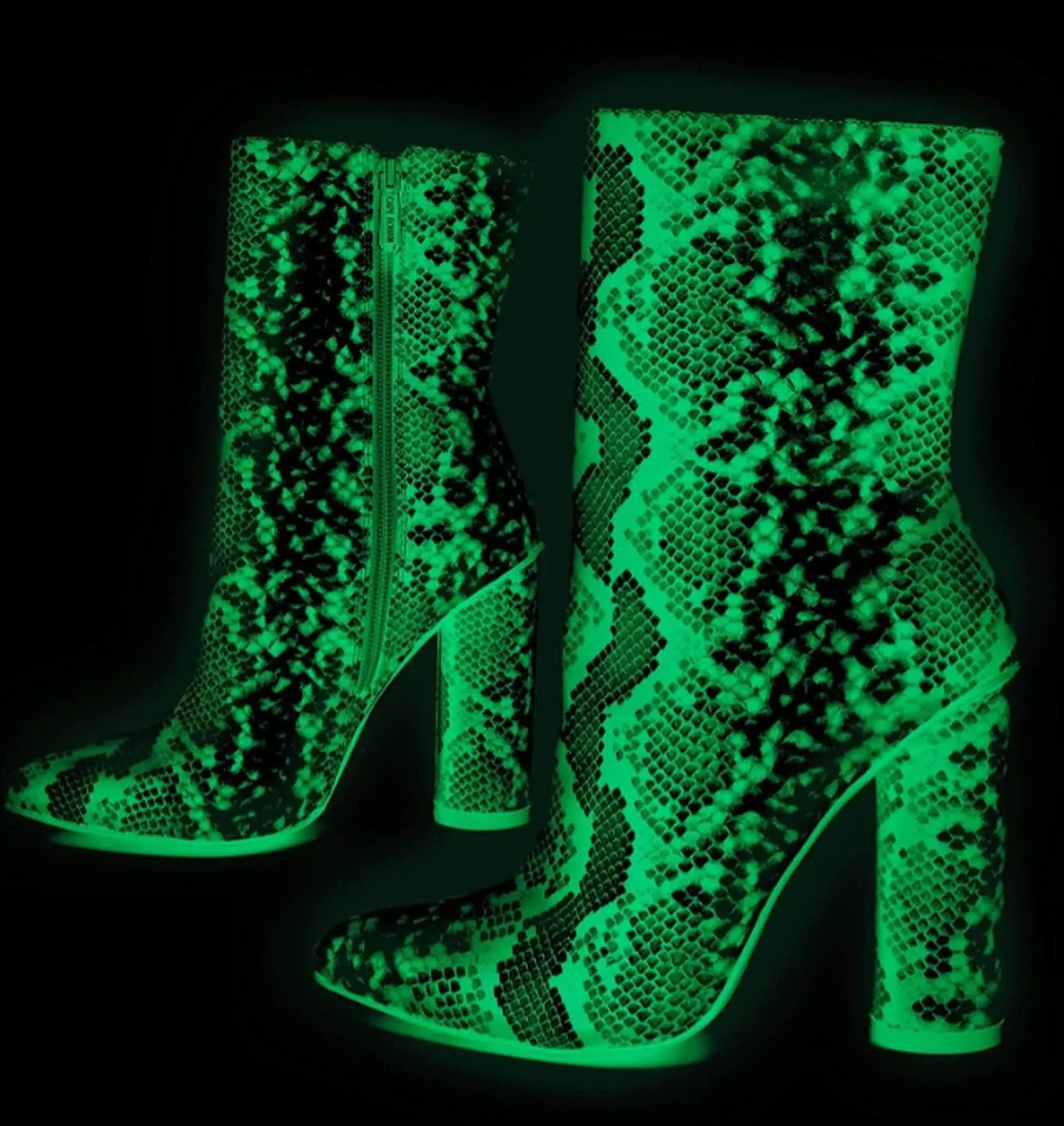 Cape Robbin Women's Chunky Block High Heel Booties