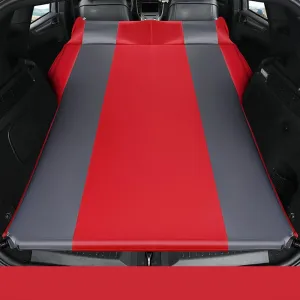 Car Automatic Inflatable Bed for Land Rover Discovery Sport(5seats Without Slide) 2016 2017 2018 2019, Portable Movable Thickened Trunk Sleeping Bed Outdoor Camping Hiking Air Mattress,Red