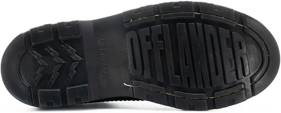 Casual Boston Two-Tone Cowhide Leather Shoe