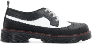 Casual Boston Two-Tone Cowhide Leather Shoe