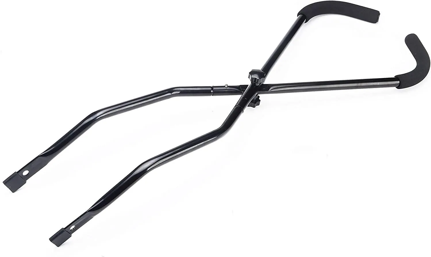 Children Cycling Bike Safety Trainer Handle Balance Push Bar (Black-a)