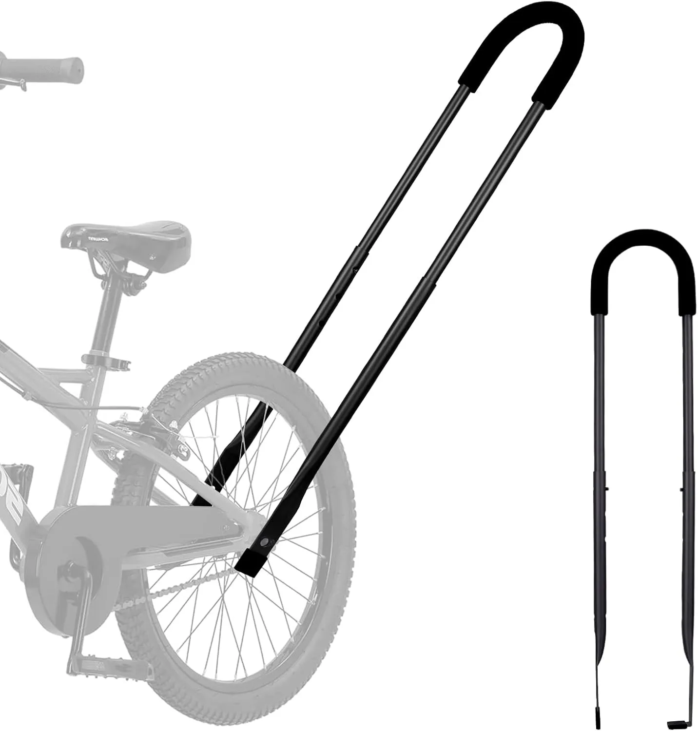 Children Cycling Bike Safety Trainer Handle Balance Push Bar