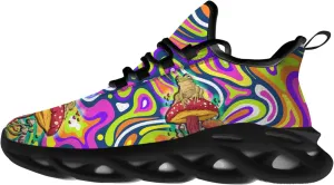 Ciadoon Mushroom Shoes for Women Men Road Running Walking Tennis Breathable Lightweight Sneakers Athletic Shoes Gifts for Men Women